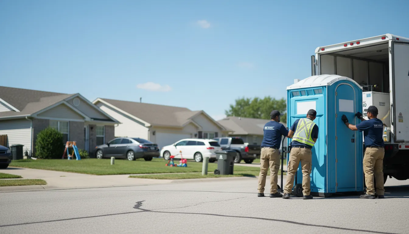 Standard Porta Potty Rentals in Tolono, IL near me